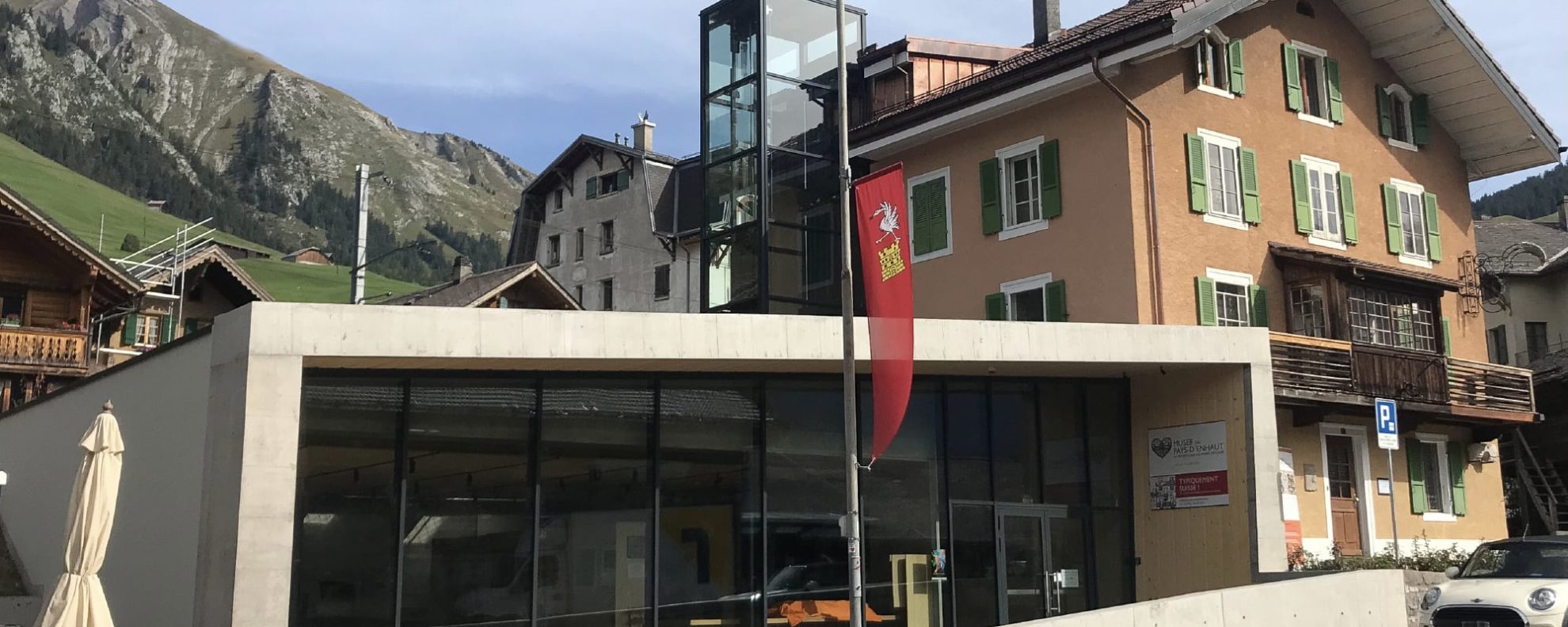 Photo Extérieure Musée Château D'Œx Musée du Pays-d'Enhaut & Centre Suisse du Papier Découpé