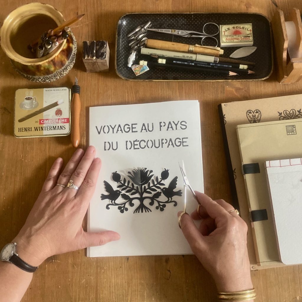 Carnet Tableatelier Musée du Pays-d'Enhaut & Centre Suisse du Papier Découpé