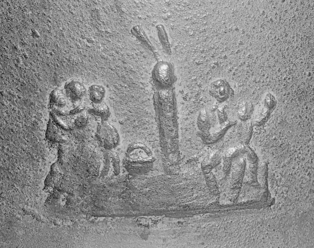 Personnages Au Bassin Musée du Pays-d'Enhaut & Centre Suisse du Papier Découpé